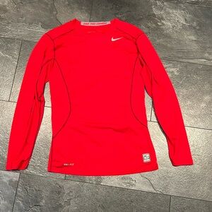Nike pro combat long sleeved shirt
